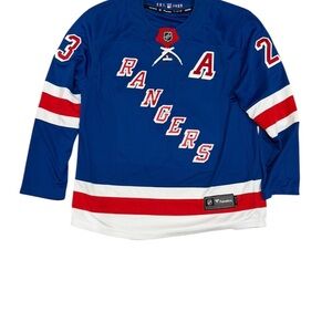 Adam Fox Autographed NY Rangers Jersey